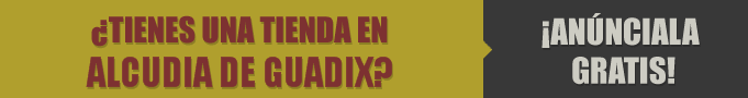 Tiendas en Alcudia de Guadix